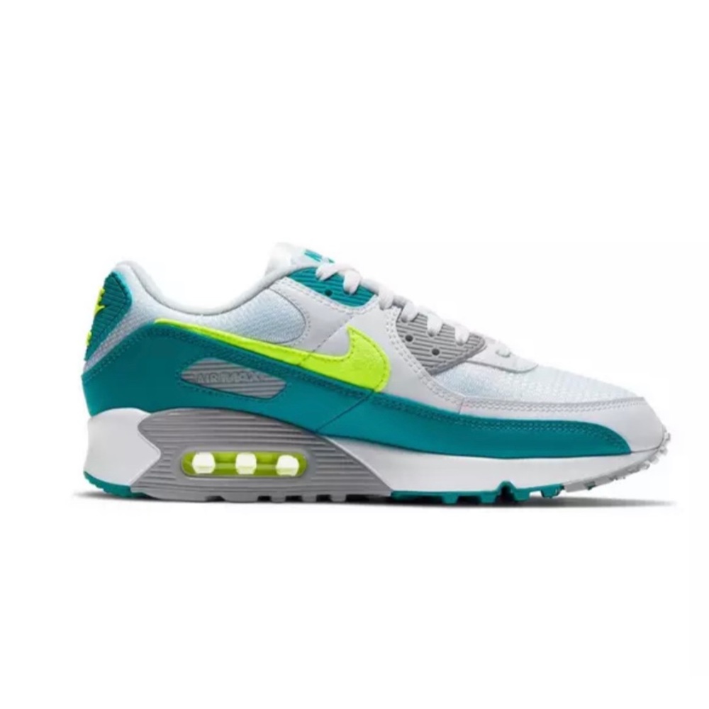 Air Max III White, Hot Lime - Spruce Grey Fog
